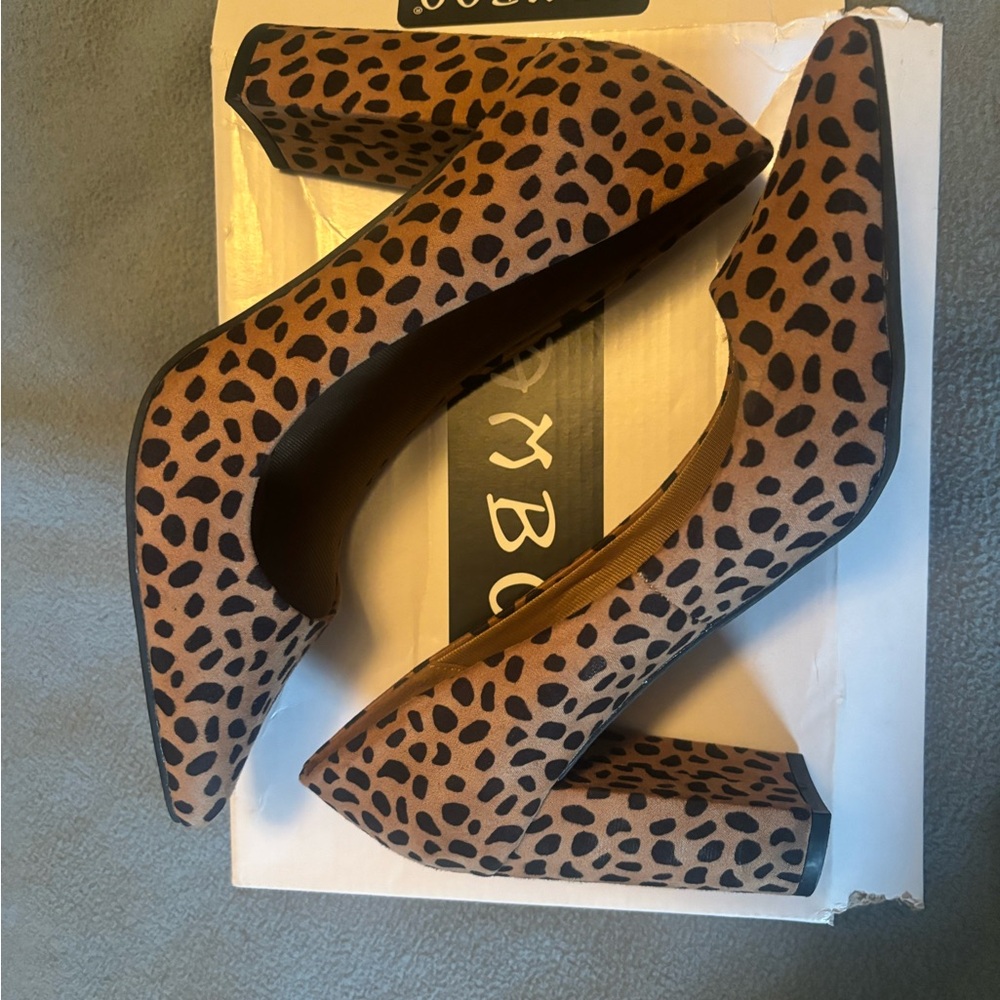Cheetah heels